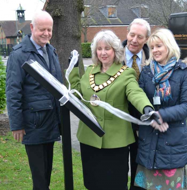 Peartree Interpretation Board is unveiled Peartree Interpretation Board is unveiled