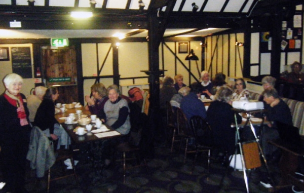 WGC Womens Club members meeting at the Barn Theatre