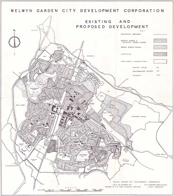 WGC Development Corporation plan showing existing & proposed areas of development WGC Development Corporation plan showing existing & proposed areas of development